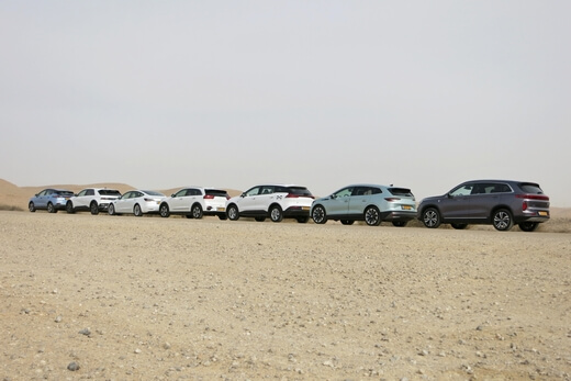 מבחן טווח לרכבים חשמליים